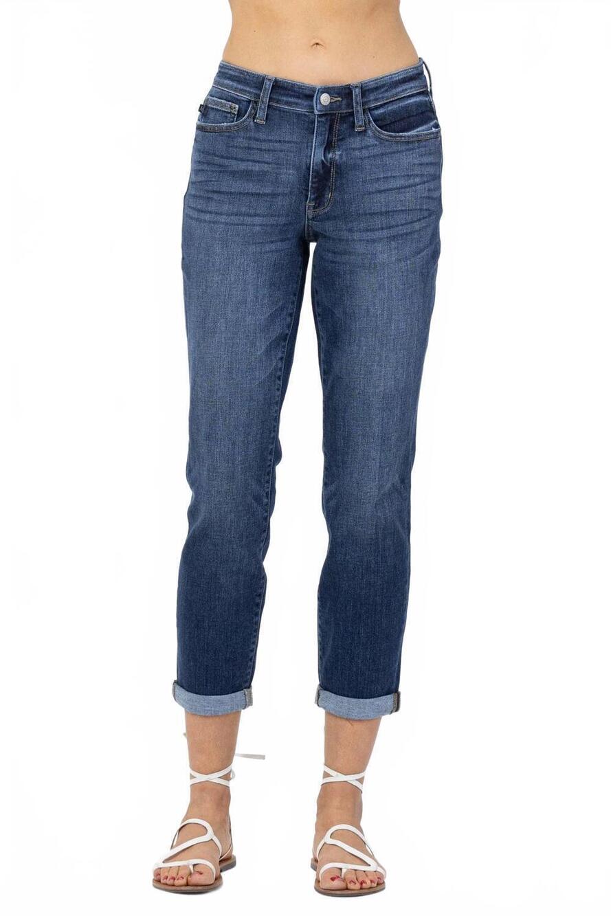 NEW JUDY BLUE high-waist tummy control skinny jeans in blue